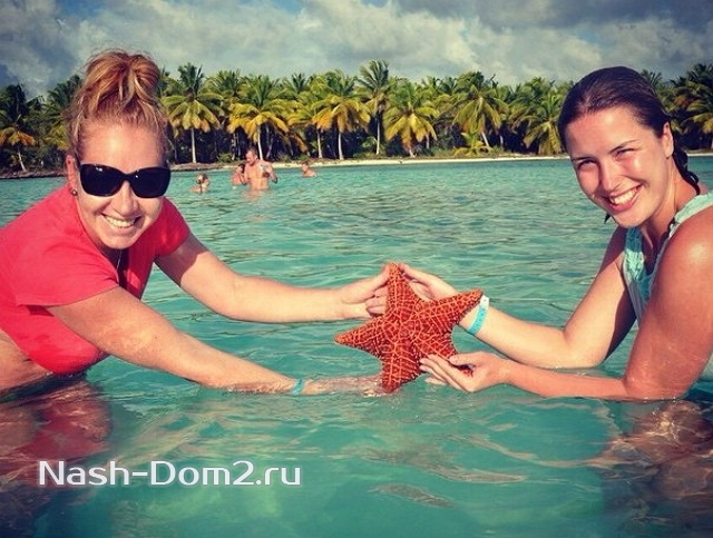 Оксана Ряска на Карибах Оксана Ряска на Карибах