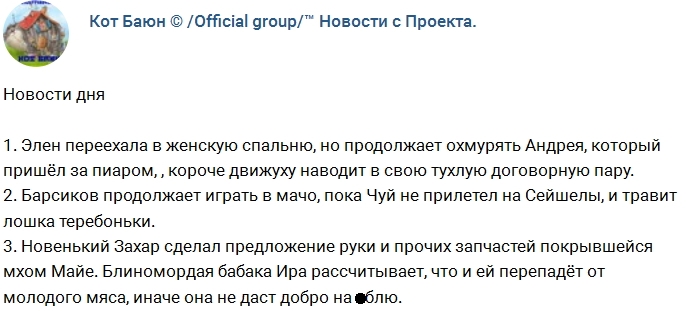 Кот Баюн: Майе Донцовой сделали предложение Кот Баюн: Майе Донцовой сделали предложение