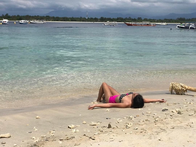 Нелли Ермолаева насладилась красотами Бали Нелли Ермолаева насладилась красотами Бали