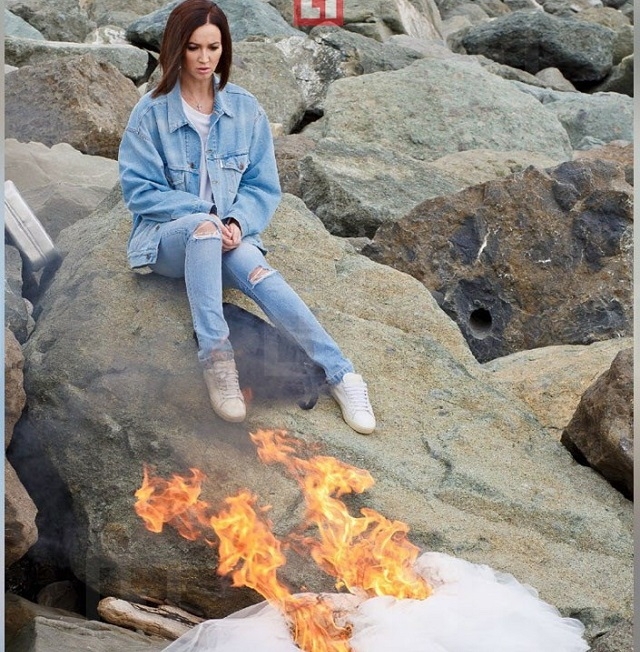 Ольга Бузова сожгла свое подвенечное платье Ольга Бузова сожгла свое подвенечное платье