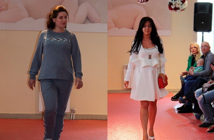 Вика Берникова презентовала линию одежду для беременных Вика Берникова презентовала линию одежду для беременных