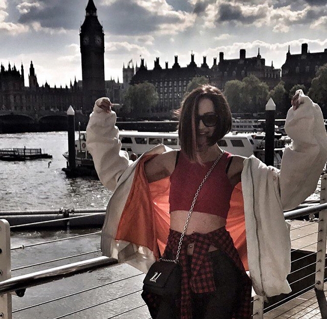 Фотоотчет из поездки Бузовой в Лондон Фотоотчет из поездки Бузовой в Лондон