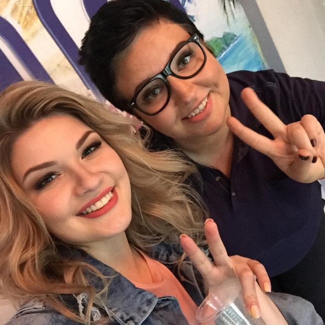 Фото со съёмок ток-шоу (4.07.2017) Фото со съёмок ток-шоу (4.07.2017)