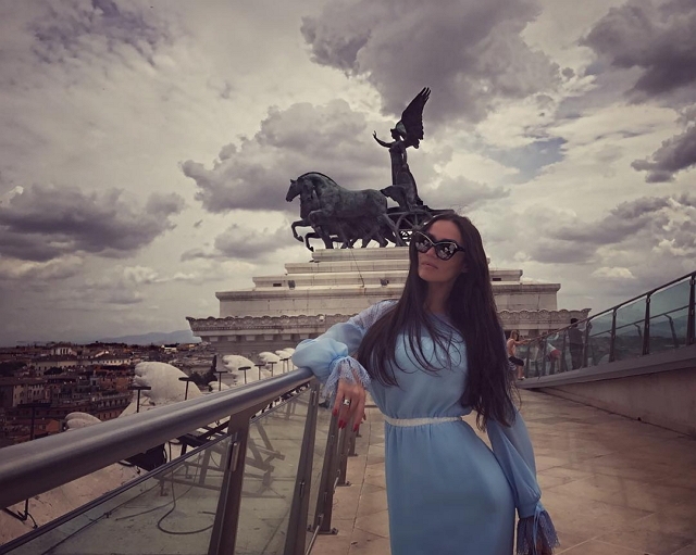 Алена Водонаева решила отметить день рождения в Италии Алена Водонаева решила отметить день рождения в Италии