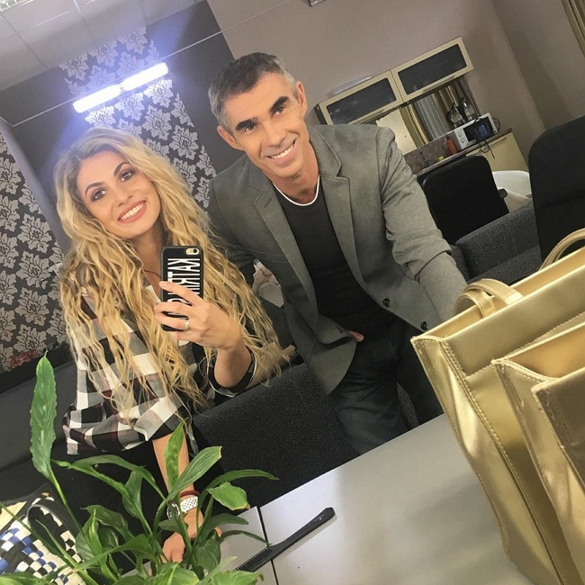 Фото со съёмок ток-шоу (25.10.2017) Фото со съёмок ток-шоу (25.10.2017)