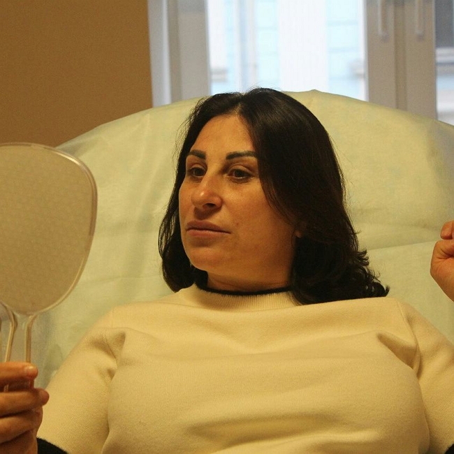 Марина Тристановна хвастается новым лицом Марина Тристановна хвастается новым лицом