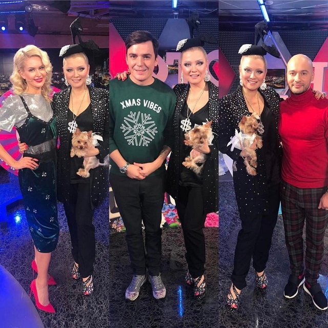 Фото со съёмок ток-шоу (14.12.2017) Фото со съёмок ток-шоу (14.12.2017)