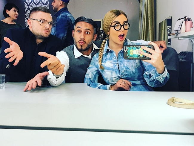 Фото со съёмок ток-шоу (19.12.2017) Фото со съёмок ток-шоу (19.12.2017)