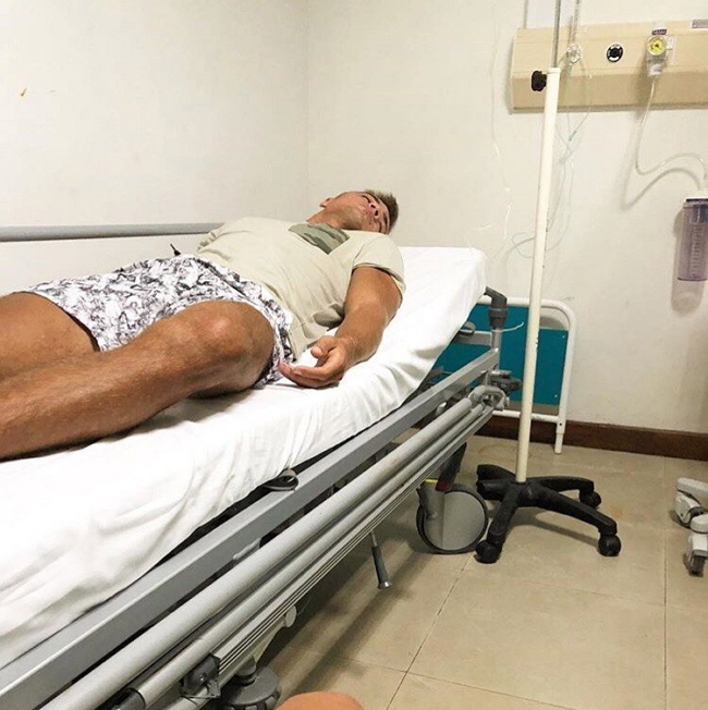 Алексей Купин загремел на больничную кровать Алексей Купин загремел на больничную кровать