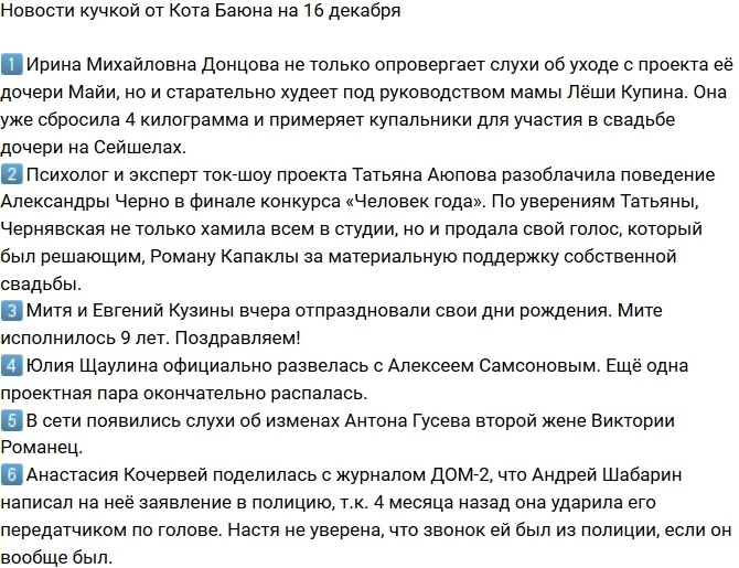 ������� ������� �� 16.12.2018 �� ���� �����