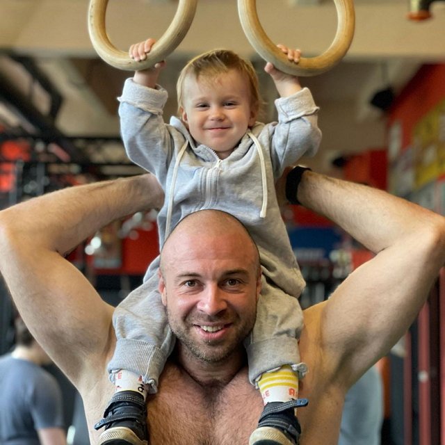 Богдан Линчук: Субботняя тренировка с сыном Богдан Линчук: Субботняя тренировка с сыном