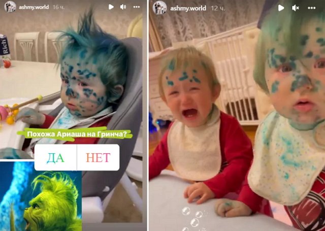 Младшие дочки Ашмариной заболели на новогодних праздниках Младшие дочки Ашмариной заболели на новогодних праздниках