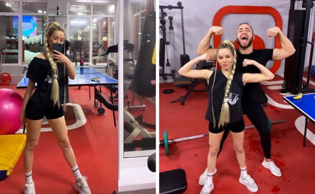 Татьяна Репина: Беременная и спортивная Татьяна Репина: Беременная и спортивная