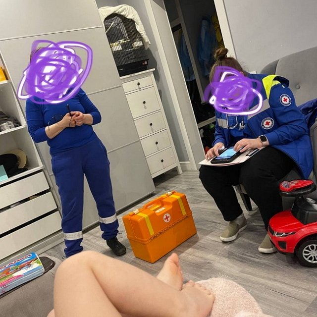 Александра Черно: Я подумала, что это судороги... Александра Черно: Я подумала, что это судороги...