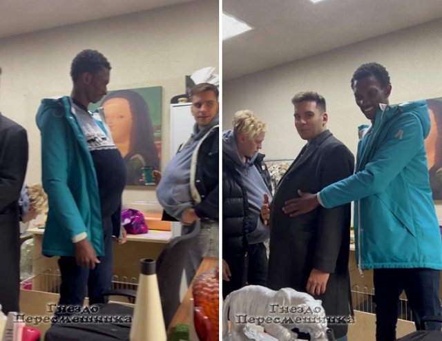 Участникам устроили новый странный эксперимент – накладные животы Участникам устроили новый странный эксперимент – накладные животы