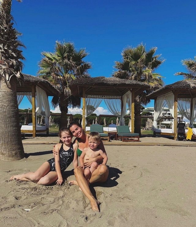 Александра Гозиас: Семейный отпуск пошёл на пользу Александра Гозиас: Семейный отпуск пошёл на пользу