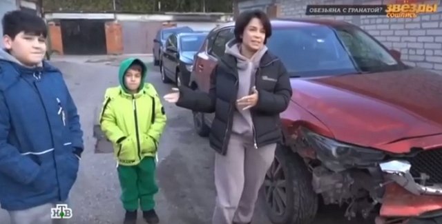 Юля Колисниченко считает своих детей виноватыми в недавней аварии
