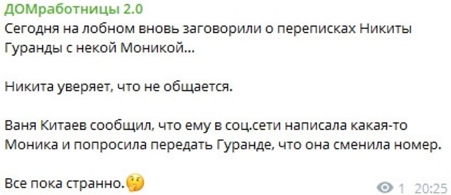 Какую мифическую Монику не поделили Гуранда и Китаев? Какую мифическую Монику не поделили Гуранда и Китаев?