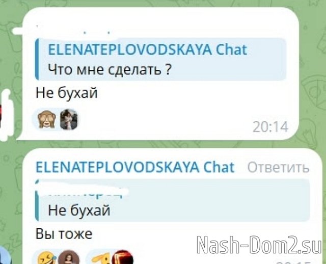 Елена Тепловодская оправдывается перед фанатами Рахимовой Елена Тепловодская оправдывается перед фанатами Рахимовой