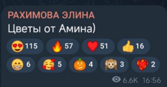 Элина Рахимова: Я, честно, не знаю от кого Элина Рахимова: Я, честно, не знаю от кого